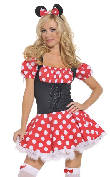 F1277 Minnie Mouse Minidress